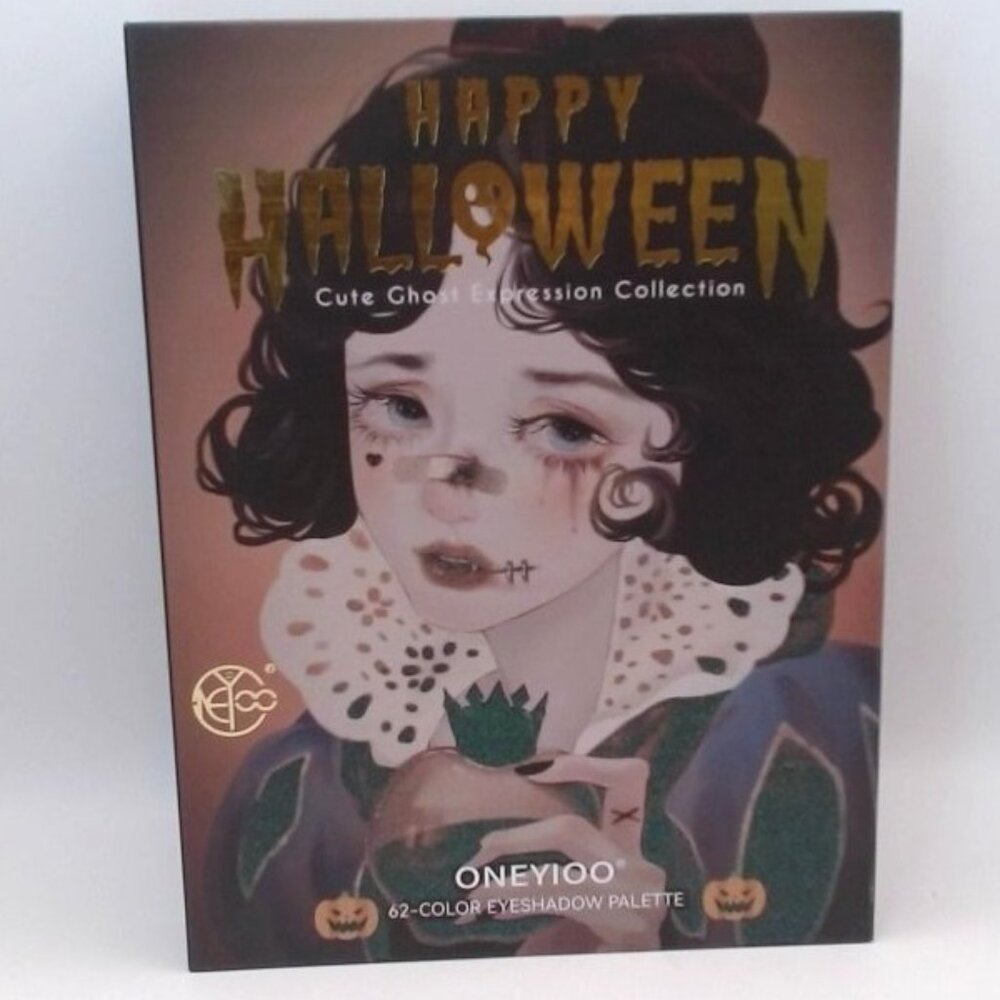 Happy Halloween- Cute Ghost Expression Collection Palette, 62‎ Color, BNIB